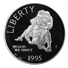 1995 Civil War Proof Commemorative 90% Silver Dollar Us Coin