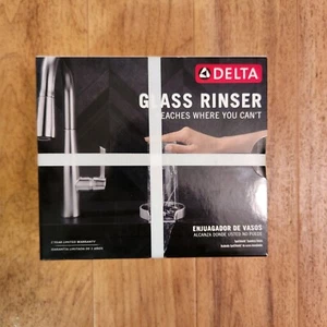 Delta Glasspüler Ersatz Schwerlast nichtmetallische Basis SpotShield Edelstahl - Bild 1 von 6