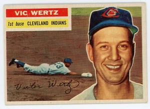 1956 Topps Vic Wertz #300 Indians VG-Ex+ - Picture 1 of 1