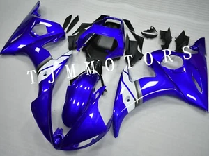 Para YZF R6 03-04/R6S 06-09 Azul ABS Molde de inyección Carrocería Carenado Kit Plástico - Imagen 1 de 8