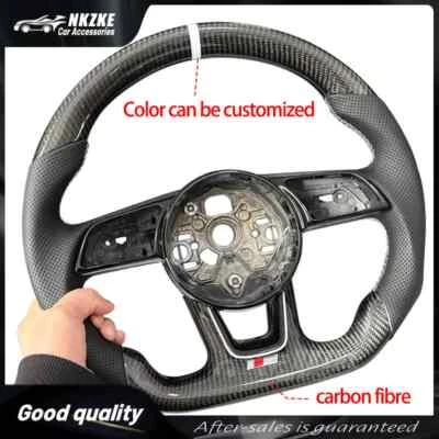 Carbon fiber steering wheel for new Audi A3 A3L 2021-2023 - Image 1 of 4