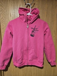 Hannah Montana Pink Hoodie Size Junior XL/16 YOUTH - Picture 1 of 5