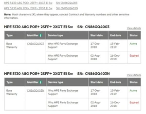 ARUBA 5130 PoE+ - HPE FlexNetwork 5130-48G-PoE+-2SFP+-2XGT (370W) EI -JG941A - Photo 1/9