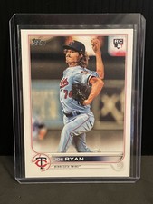 2022 Topps Series 2 #390 JOE RYAN - Minnesota Twins RC ROOKIE CARD