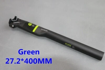 Tija de sillín de bicicleta de carretera de montaña de fibra de carbono completa 3K 27,2/30,8/31,6 mm Foto 1 de 4