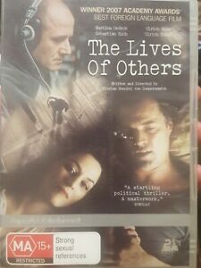 THE LIVES OF OTHERS RARE DVD GERMAN STASI FILM MARTINA GEDECK & SEBASTIAN KOCH X