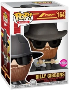 Funko Pop Rocks - ZZ Top Billy Gibbons #164 Flocked - Picture 1 of 2
