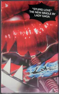 Lady Gaga - Stupid Love - Kassette Single in Kunststoff verpackt - unbenutzt / geöffnet - Bild 1 von 5