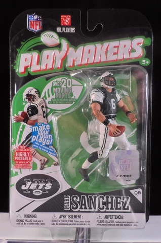 2010 McFarlane Playmakers Mark Sanchez New York Jets 4-Inch Action Figure Cover