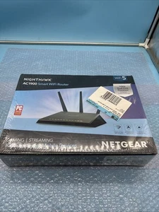Netgear Nighthawk AC1900 Smart WiFi Dual Band Gigabit Router R7000 Sigillato Nuovo - Foto 1 di 5