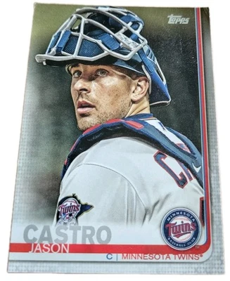 2019 Topps Series 2 #406 Jason Castro Minnesota Twins Baseball Card (O2 - Image 1 of 3