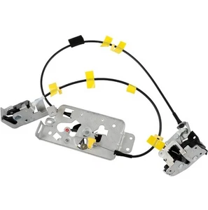 Conjunto de pestillo de puerta trasera izquierda del lado del conductor y cable 04-08 Ford F-150 cabina extendida K6 - Imagen 1 de 4