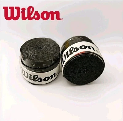 2 Stück Wilson Haftschläger Übergriffband perforiert Anti-Rutsch Badminton Tennis