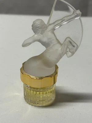 VNTG NUEVO SIN CAJA Lalique Pour Homme Cristal Flacon Mascota Sagittaire 5 ml Hecho en Francia Foto 1 de 4