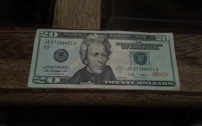 2009 20 Dollar Bill Scatter Ladder Good Condition Hard Find - Image 1 of 2