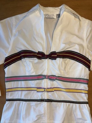 Blusa Byron Lars Anthropologie con lazo nítido de medios mixtos 4  Foto 1 de 4