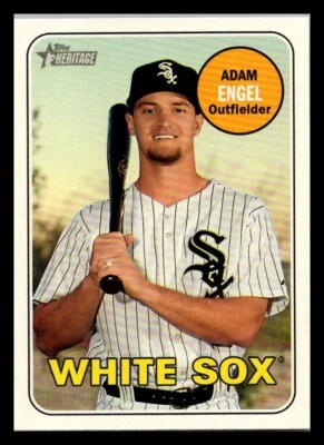 2018 Topps Heritage High Number #570 Adam Engel NM-MT White Sox - Image 1 of 4