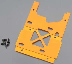 HPI Racing Savage X 7075 Orangle Aluminum Engine Plate 2.5mm HPI105896 - Picture 1 of 1
