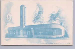Interstate Glass House Restaurant, Vintage Postcard - Picture 1 of 2