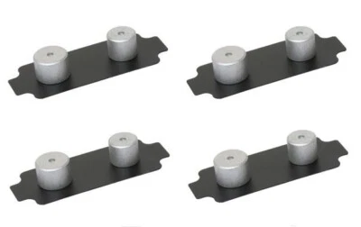 4x chapa de amortiguación delantera adecuada para Porsche 996 997 986 987 Boxster Cayman Foto 1 de 2