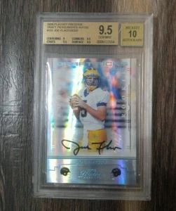 2008 Playoff Prestige Joe Flacco Autograph BGS 9.5 Auto 10 # 021/250 LOW POP - Bild 1 von 2