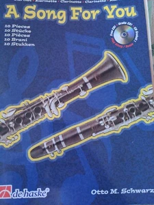 Libro y CD SONG FOR YOU Clarinete Schwarz 10 piezas - Imagen 1 de 4