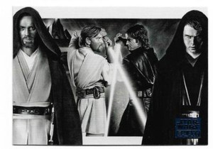 2018 Topps Star Wars Galaxy BLUE Foil Parallel #13