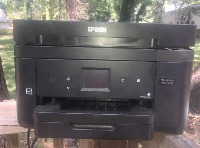 Epson WorkForce WF-2860 Wireless Color All-In-One Printer Copy Scan Duplex WORKS - Image 1 of 4