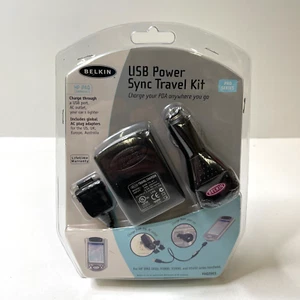 Belkin USB Power Sync Travel Kit Charge PDA PRO SERIES HP iPAQ Compatible - Picture 1 of 7