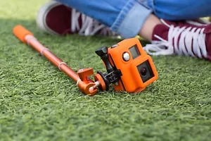 NUOVO XSories U-Shot da 7 a 19" Asta Telescopica per Fotocamere Azione/Compatte Arancione - Foto 1 di 2