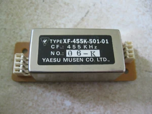 Yaesu YF-110C (XF-110C) 500hz CW filter XF-455K-501-01 in Excellent shape - Zdjęcie 1 z 2