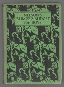 Bumper Budget für Jungen c1930 Nelsons Vintage UK Kinderbuch 17 illus Kurzgeschichten - Bild 1 von 10
