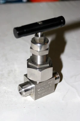 3/8" OD Weld Severe Service Bellows Valve 316ss Whitey Swagelok SS-6NBSW6T - Image 1 of 4
