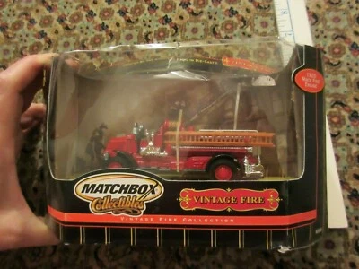 VINTAGE MATCHBOX COLLECTIBLES 1920 Mack Fire Engine NEW - Image 1 of 4
