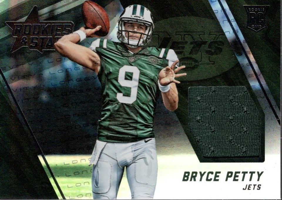 2015 Rookies and Stars Longevity Rookie Jerseys #25 Bryce Petty Jersey - NM-MT - Image 1 of 1
