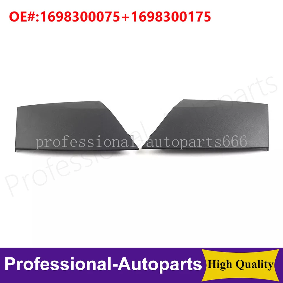 1 par de cubiertas de drenaje de agua delanteras para Mercedes Benz W169 Clase A A160 A190 05-11 Foto 1 de 4