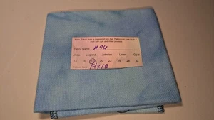 Hand dyed 18ct Aida Crossstitch Fabric Size 14x18 Inches - Picture 1 of 3