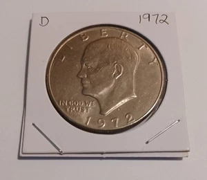 1972 Denver mint Eisenhower Dollar - Imagen 1 de 2