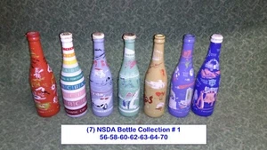 7 botellas - Colección de botellas NSDA #1 56-58-60-62-63-64-70 - Imagen 1 de 4