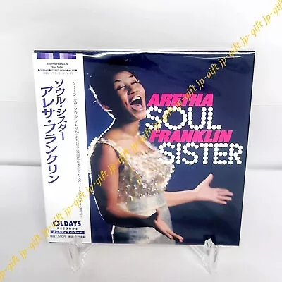 Aretha Franklin Soul Sister Japan Music CD Bonus Tracks - Imagem 1 de 3