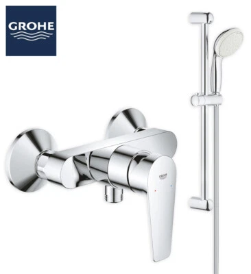 Grohe Duscharmatur BauEdge Duschset Brause Armatur Brausegarnitur Brauseset