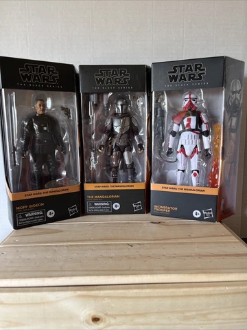 Star Wars - The Black Series - Mandalorian Incinerator Trooper Moff Gideon Cover