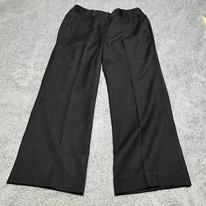 Larry Levine Women's Wool Dress Pants Black Size 14 Fully Lined Career Style - Picture 1 of 10