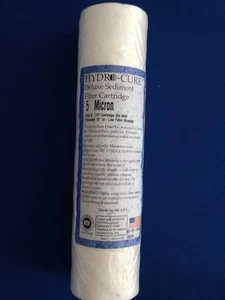 HAGUE 200850 5 MICRON 10"x2.5" SEDIMENT FILTER HYDRO CURE - 6 FILTERS - Picture 1 of 3