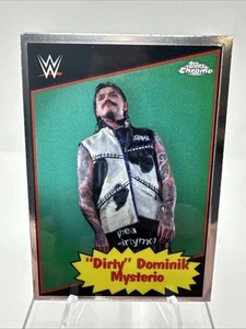 “Dirty” Dominik Mysterio 2025 Topps Chrome WWE 1985 Topps Current #85TC-DM - Picture 1 of 2