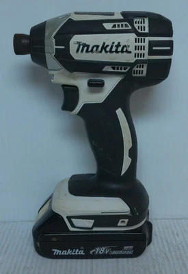 (MA1) Destornillador de impacto inalámbrico Makita XDT11 18V de 1/4" y batería de 1,5 Ah Foto 1 de 4