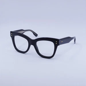 GUCCI GG1082O 001 Black 50mm Eyeglasses New Authentic - Picture 1 of 7