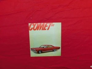 Vintage Original 1966 Mercury Comet Brochure Literature Display Pamphlet Booklet - Picture 1 of 9