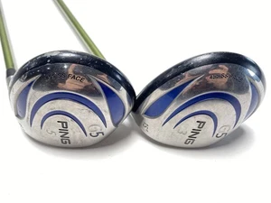 Ping G5 3 & 5 Fairway Wood Set 15* 18* Aldila NV Green 75g Stiff RH - Picture 1 of 9