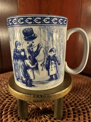 NUEVO~Taza infantil victoriana Spode primera edición colección habitación azul Inglaterra *EXCELENTE Foto 1 de 4